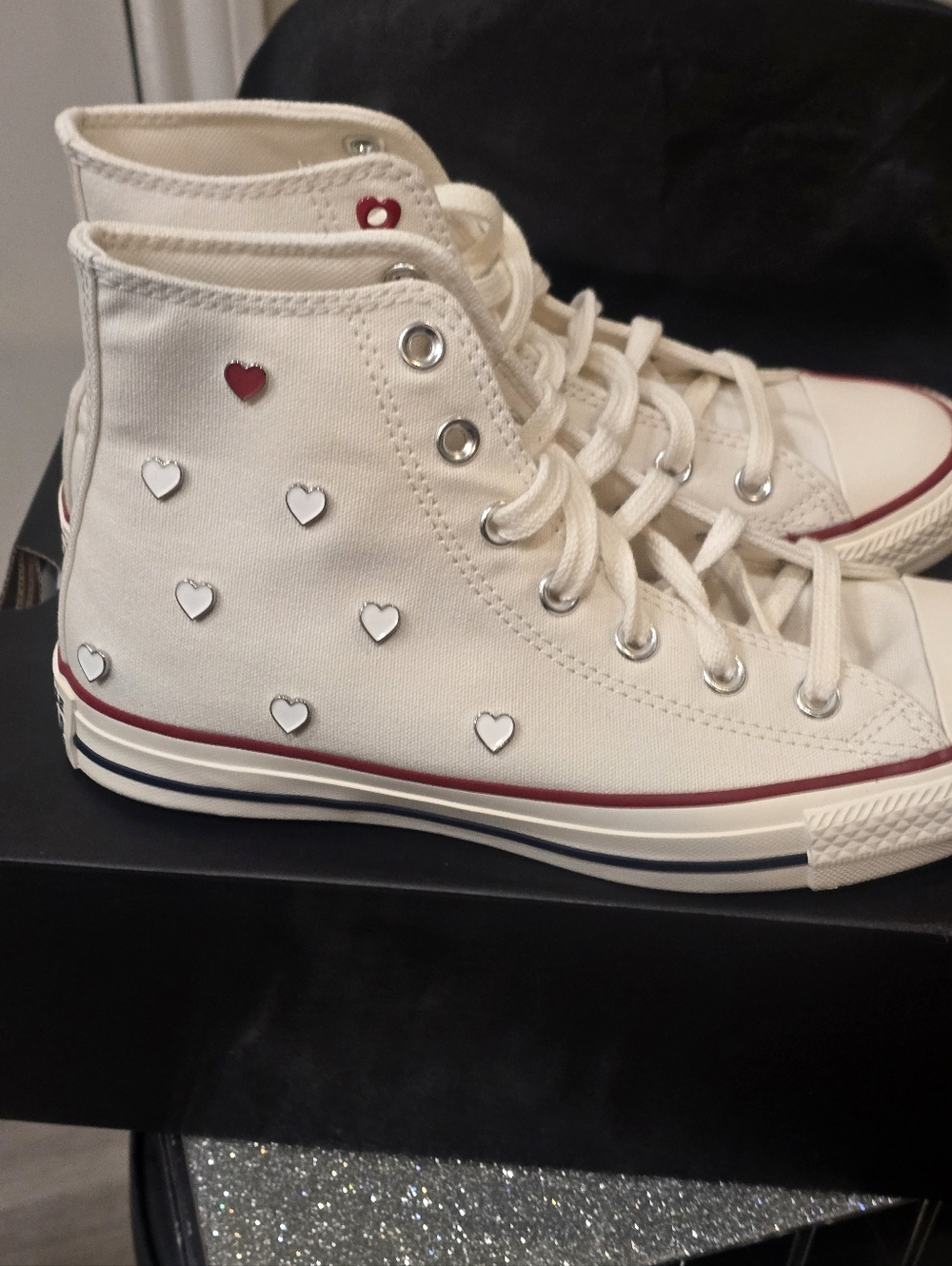Converse Chuck Taylor All Star Valentine's Day High Top Shoe - Picture 14 of 16